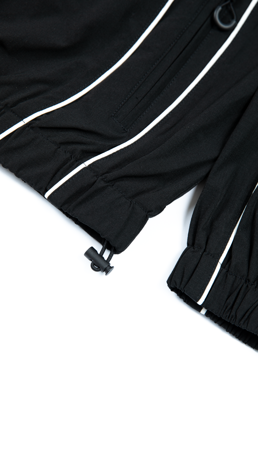 RUEI Black Track Jacket